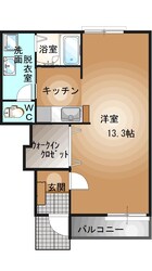 宇都宮駅 バス8分  下栗団地下車：停歩10分 1階の物件間取画像